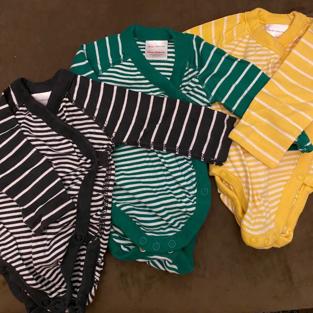 Hanna Anderson Kimono Bodysuits